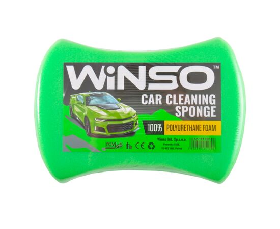 WINSO Car Cleaning Sponge губка для миття автомобіля 200х140х60 мм