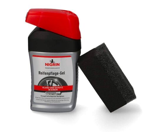 NIGRIN Performance Reifen-Gel гель для чернения и консервации покрышек в наборе 300 мл, изображение 3