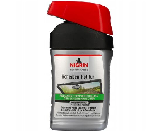 NIGRIN Performance Scheiben Politur поліроль для скла 300 мл