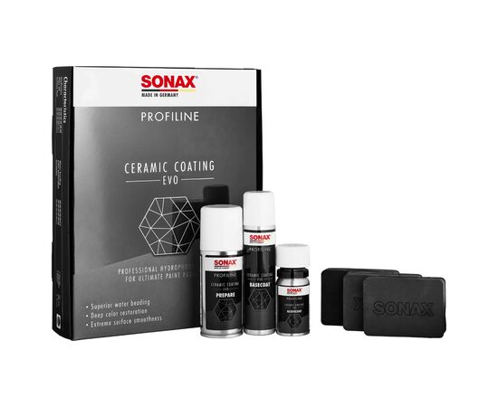 SONAX PROFILINE 06-03 CC Evo Ceramic Coating керамічне захисне покриття для автомобіля у наборі