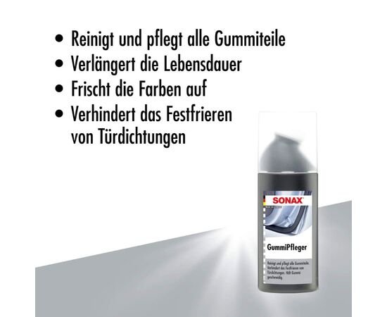 SONAX GummiPfleger средство по уходу за резиновыми уплотнителями 100 мл, изображение 6
