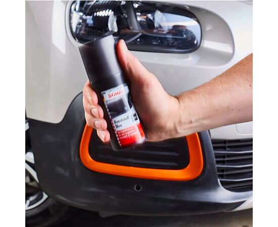 SONAX Knuststoff Neu (Plastic New Black) чернитель пластика с аппликатором 100 мл, изображение 2