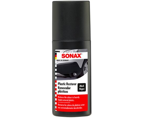 SONAX Knuststoff Neu (Plastic New Black) чернитель пластика с аппликатором 100 мл, изображение 8