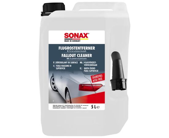 SONAX Flugrost Entferner преобразователь и очиститель ржавчины 5 л, Объем: 5 л