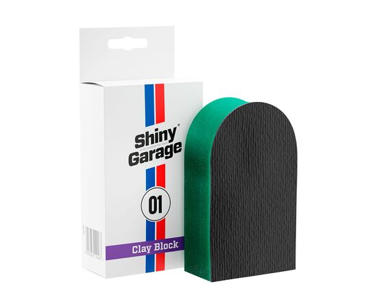 Shiny Garage Clay Block аппликатор с полимерной глиной для очистки