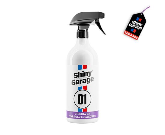 Shiny Garage Dissolver Tar & Glue Remover Pro очиститель битума и смолы (антибитум) 1 л, Обʼєм: 1 л