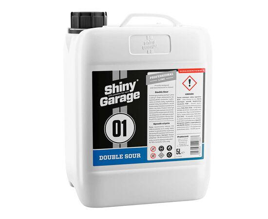 Shiny Garage Double Sour Shampoo & Foam 2 в 1 кислотный автошампунь и активная пена 5 л, Запах: Кондиционер для белья, Обʼєм: 5 л