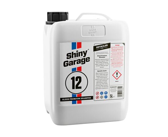 Shiny Garage Szampon Sleek Premium Shampoo 500 ml [CLONE], Запах: Киви, Объем: 5 л