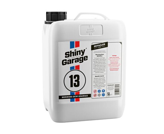 Shiny Garage Detailer do lakieru z zawartością wosku Morning Dew QD & WAX 500 ml [CLONE] [CLONE], Запах: Ежевика, Объем: 5 л