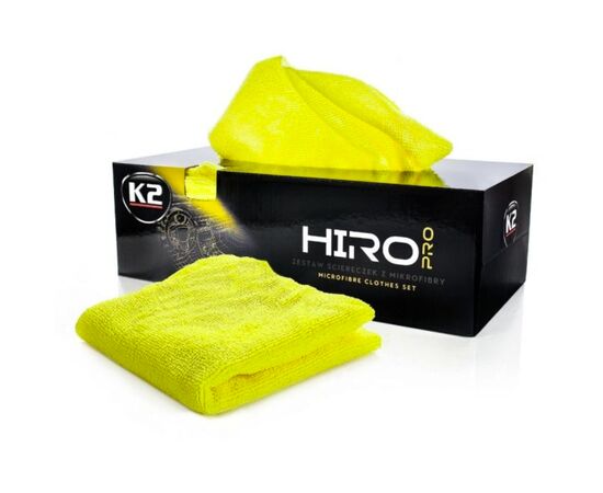 K2 HIRO Pro набір серветок з мікрофібри 30х30 см 170 gsm 30 шт