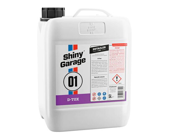 Shiny Garage Żelowy deironizer D-Tox 500 ml [CLONE] [CLONE], Объем: 5 л