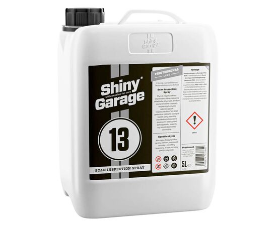 Shiny Garage Płyn do inspekcji lakieru Scan Inspection Spray 500 ml [CLONE], Объем: 5 л