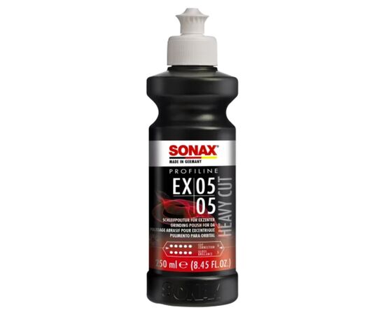 SONAX PROFILINE EXCUT 05-05 абразивна полірувальна паста для кузова 250 мл, Обʼєм: 250 мл