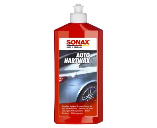 SONAX AutoHartWax жидкий горячий воск карнауба 500 мл, Объем: 500 мл