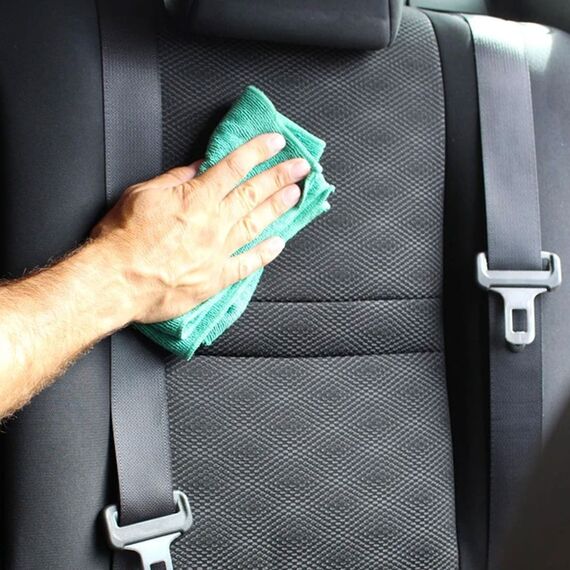 Turtle Wax Interior 1 Quick & Easy суха хімчистка салону з нейтралізатором запахів зі щіткою 400 мл, зображення 8