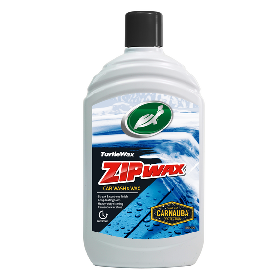Turtle Wax Zip Wax авто шампунь с воском карнауба 500 мл, Объем: 500 мл, Запах: Без запаха