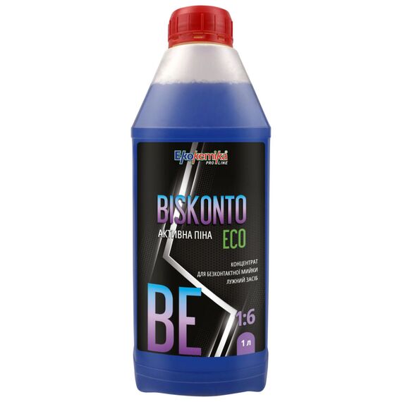 Концентрат активной пены для бесконтактной мойки Ekokemika Pro Line BISKONTO ECO 1:6, 1 л (780040)