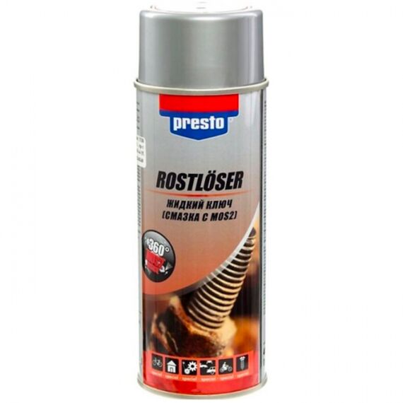 Presto Rostloser антикорозійний термоключ Presto 400 мл