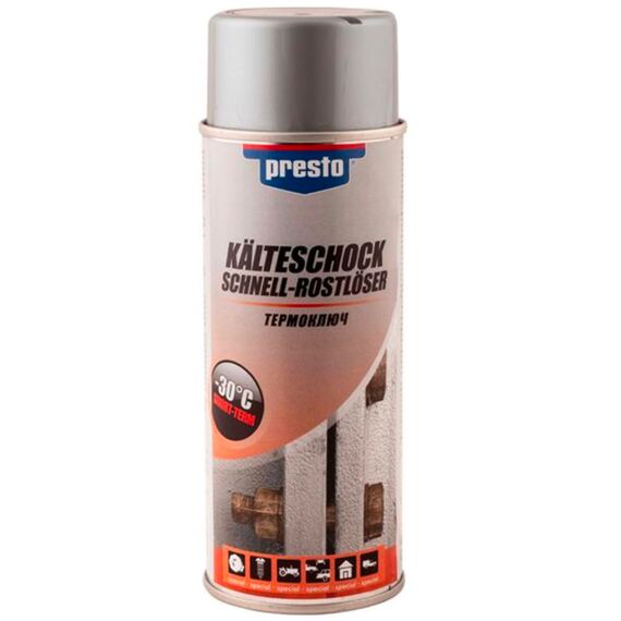 Presto Kalteschock Schnell-Rostloser термоключ антикоррозийная смазка для отвинчивания резьбовых соединений 400 мл
