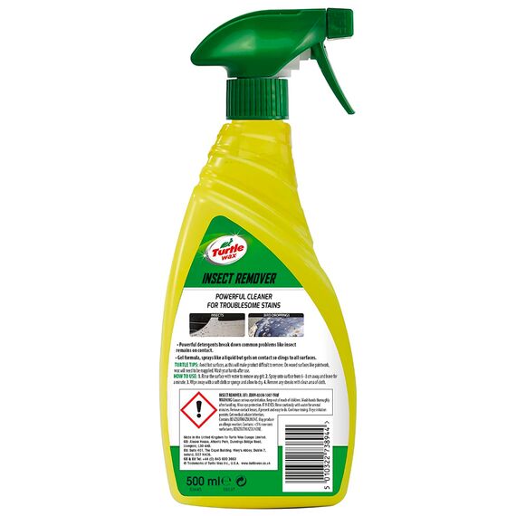 Turtle Wax Bug & Tar Remover очищувач бітуму та слідів комах 500 мл, зображення 2
