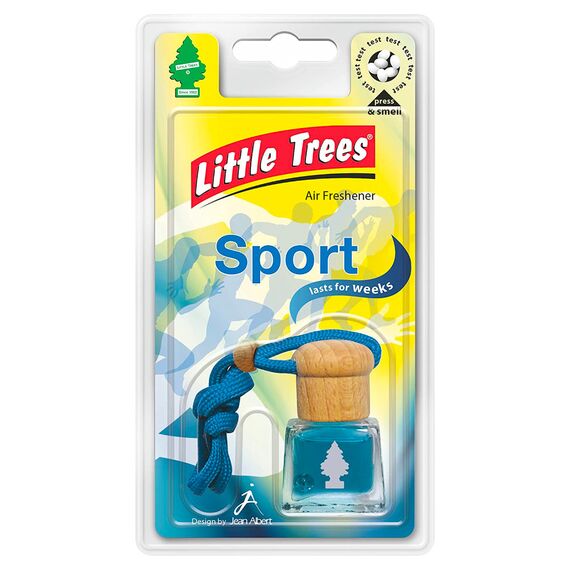 Little Trees Bottle Sport Air Freshener подвесной ароматизатор в бутылке с запахом спорт