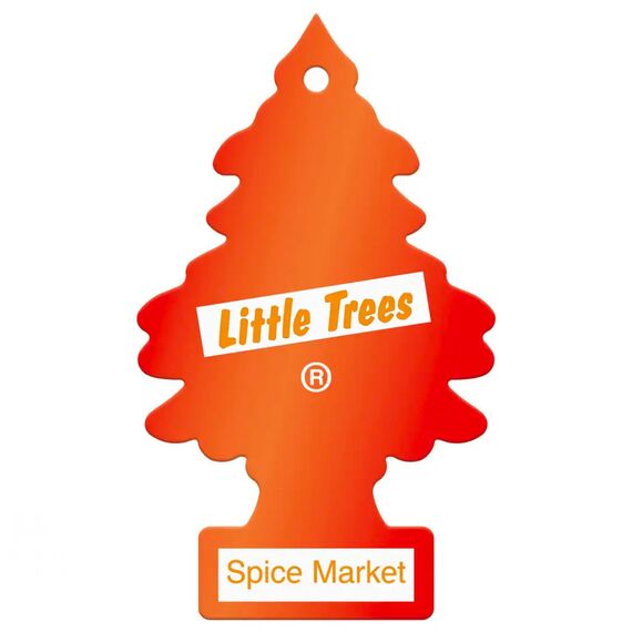 Little Trees Spice Market Air Freshener ароматизатор ёлочка с запахом восточные прятности, изображение 2