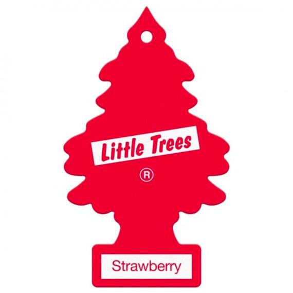 Little Trees Strawberry Air Freshener ароматизатор ёлочка с запахом вишни, изображение 2