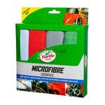 Turtle Wax набор микрофибровых салфеток для кузова и интерьера 300х400 (4 шт.)