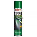 SONAX Cockpitpfleger - lemon-fresh очиститель-полироль пластика глянцевый (лимон) 400 мл
