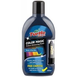 Синий полироль-тефлон Turtle Wax Color Magic Plus 500 мл