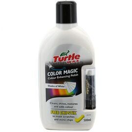 Белый полироль-тефлон Turtle Wax Color Magic Plus 500 мл