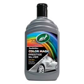 Turtle Wax Color Magic Prestige Silver Wax серебристый (серый) полироль с тефлоном PTFE 500 мл, Цвет: Серый, Объем: 500 мл