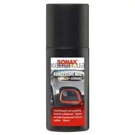 SONAX Knuststoff Neu (Plastic New Black) чернитель пластика с аппликатором 100 мл