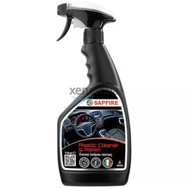 Sapfire Plastic Cleaner&Polish (002708) очиститель-полироль пластика, яблоко 710 мл