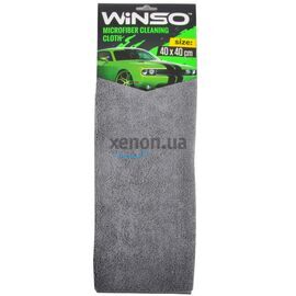 WINSO Mictofiber Cleaning Cloth микрофибра малой плотности серая 40х40 см