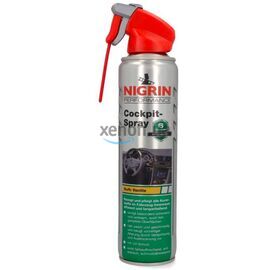 NIGRIN Performance Cockpit-Spray Vanille 40-дневный очиститель протектант для пластика ваниль 400 мл