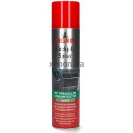 NIGRIN Cockpit-Spray Apfel пенный 45-дневный очиститель протектант для пластика морской бриз 400 мл