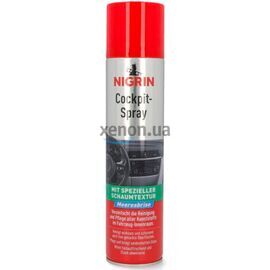 NIGRIN Cockpit-Spray Meeresbrise пенный 45-дневный очиститель протектант для пластика морской бриз 400 мл