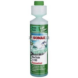 SONAX Clear View 1:100 Ocean Fresh концентрат омывателя летний (океанская свежесть) 250 мл