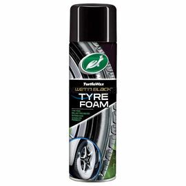Turtle Wax Hybrid Solutions Wet-n-Black очистник та поліроль для шин, піна 500 мл