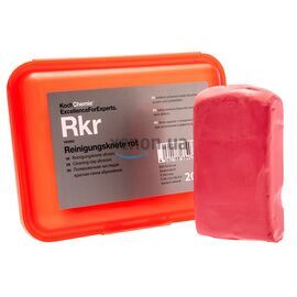 Koch Chemie REINIGUNGSKNETE BLAU полировочная чистящая глина красная 200 г, Цвет: Красный, Объем: 200 г