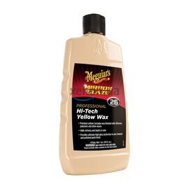 Meguiars Professional Hi Tech Yellow Wax глейз для зеркального блеска (желтый воск) 473 мл, Объем: 473 мл