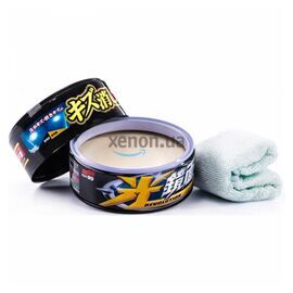 SOFT99 Scratch Clear Wax Mirror Finish Black воск антицарапин для темных автомобилей 200 г