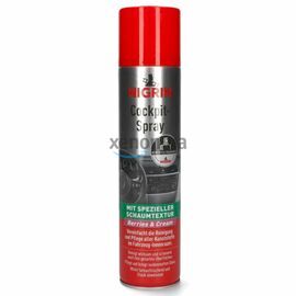 NIGRIN Cockpit-Spray Berries & Cream пенный 45-дневный очиститель протектант для пластика ягоды и крем 400 мл