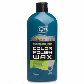 Q11 HQ Carnauba Color Polish Wax Blue полироль с PTFE и воском карнаубы синий 500 мл, Цвет: Синий, Объем: 500 мл