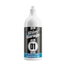 Shiny Garage Double Sour Shampoo & Foam 2 в 1 кислотный автошампунь и активная пена 1 л, Объем: 1 л, Запах: Кондиционер для белья