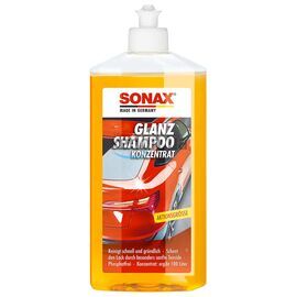 SONAX Glanz Shampoo Konzentrat автошампунь консервант с блеском 500 мл, Объем: 500 мл, Запах: Без запаха