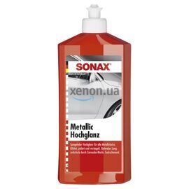 SONAX Metallic Hochglanz полироль металлик с воском 250 мл, Объем: 250 мл