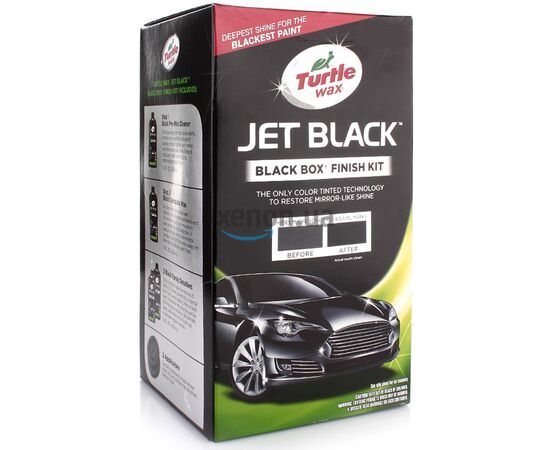 Набор для черного автомобиля Turtle Wax Black Box Finish Kit 52731​