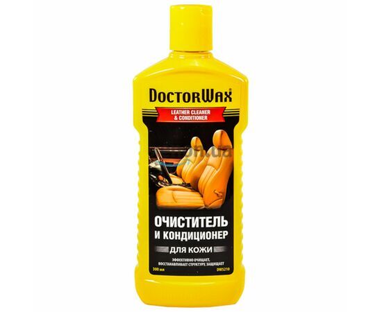 Очиститель кондиционер кожи авто Doctor Wax 300 мл DW5210